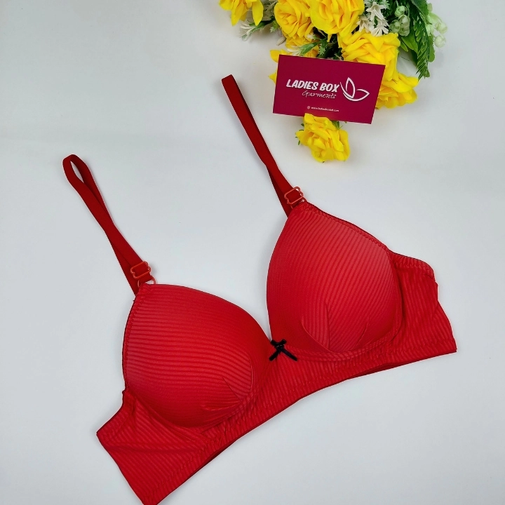 Elegant Cotton Foam Wireless Bra