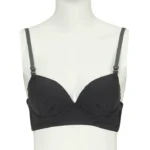 Cotton Foam Wire Bra Ash