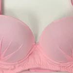 Cotton Foam Wire Bra Pink