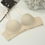 Cotton Foam Wire Bra Snow White