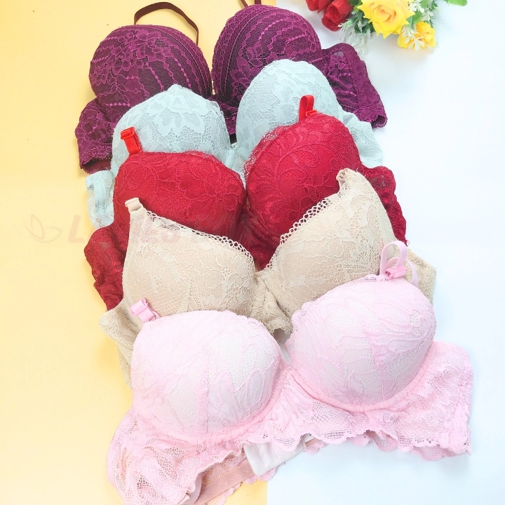 1 100-GN-LW-CB-B Combo B Lace Wire Bra