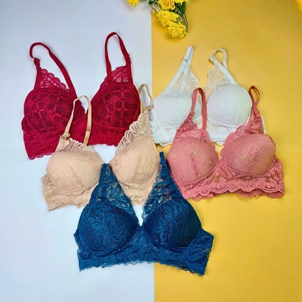 Combo H Lace Wireless Bra (5 pcs)