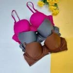 Combo B One Colour Wire Bra (3 pcs)