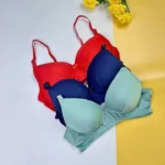 Combo B One Color Wireless Bra (3 pcs)