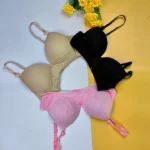 Combo D One Color Wireless Bra (3 pcs)