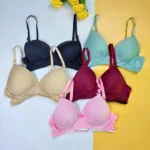 Combo F One Color Wireless Bra ( 5 pcs)