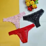 Lace Thong Panty Combo A (3 pcs)