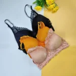 Combo E Lace Wireless Bra (3 pcs)
