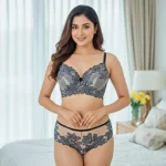 Premium Lace Wireless Bra Panty Set