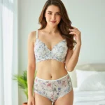 Premium Lace Wireless Bra Panty Set