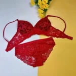 Lace Wireless Bra Panty Set B