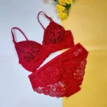 Lace Wireless Bra Panty Set B